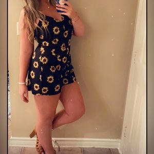 Sunflower Romper